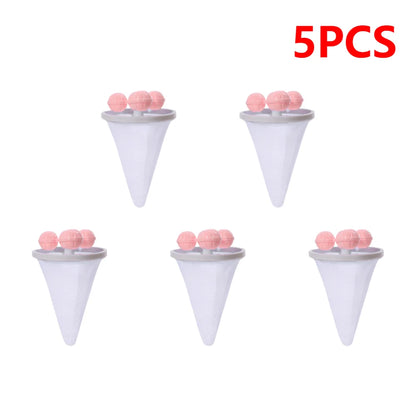 1-5PC Washing Machine Hair Filter Floating Pet Fur Lint Hair Removal Catcher Reusable Mesh Dirty Collection Pouch Cleaning Balls