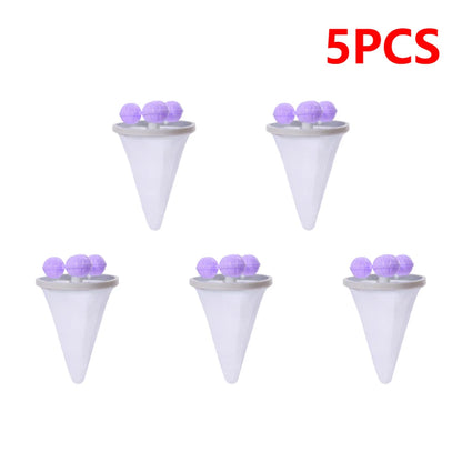 1-5PC Washing Machine Hair Filter Floating Pet Fur Lint Hair Removal Catcher Reusable Mesh Dirty Collection Pouch Cleaning Balls