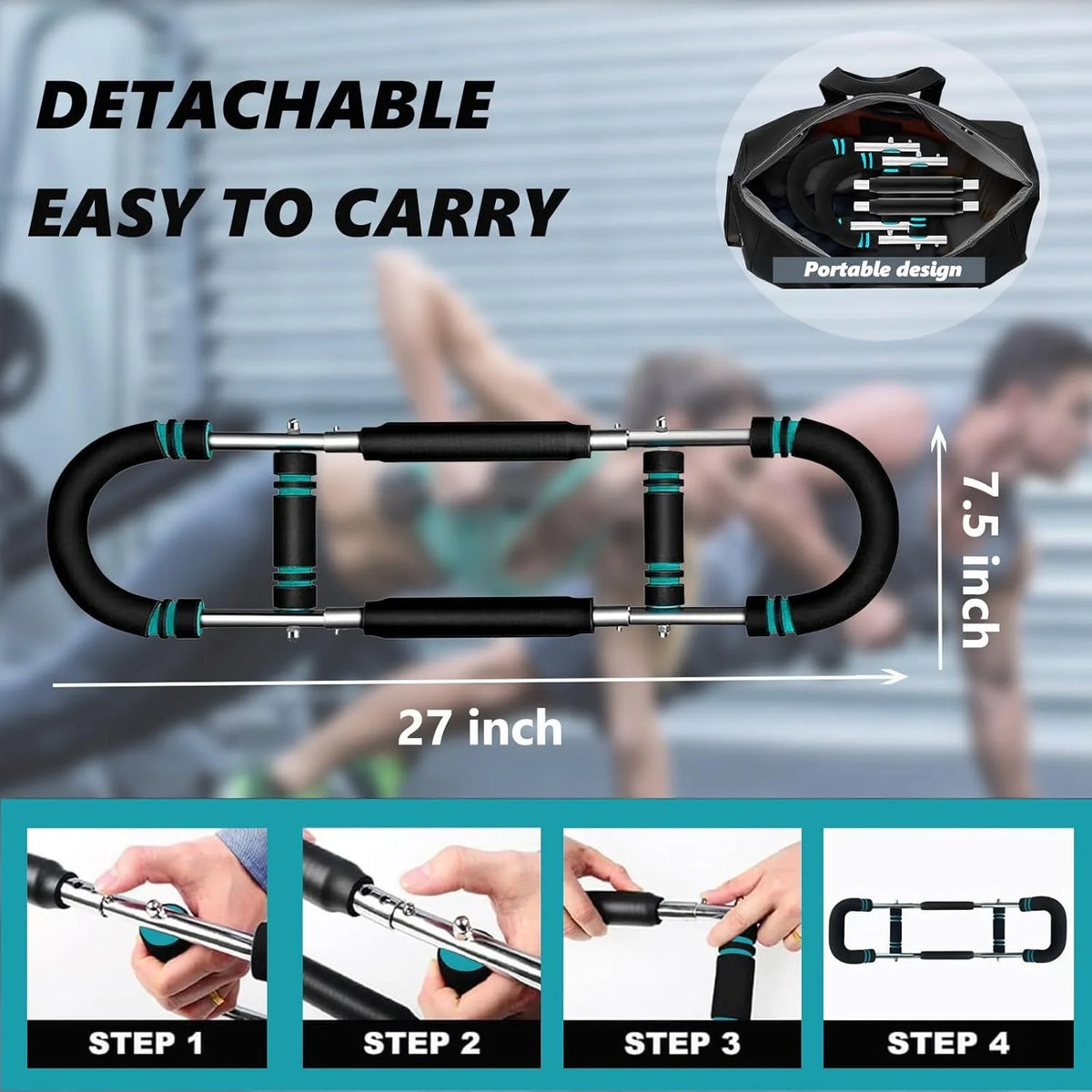 Adjustable Resistance Arm & Chest Trainer