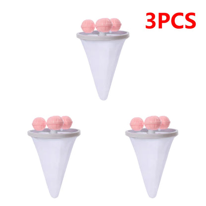 1-5PC Washing Machine Hair Filter Floating Pet Fur Lint Hair Removal Catcher Reusable Mesh Dirty Collection Pouch Cleaning Balls